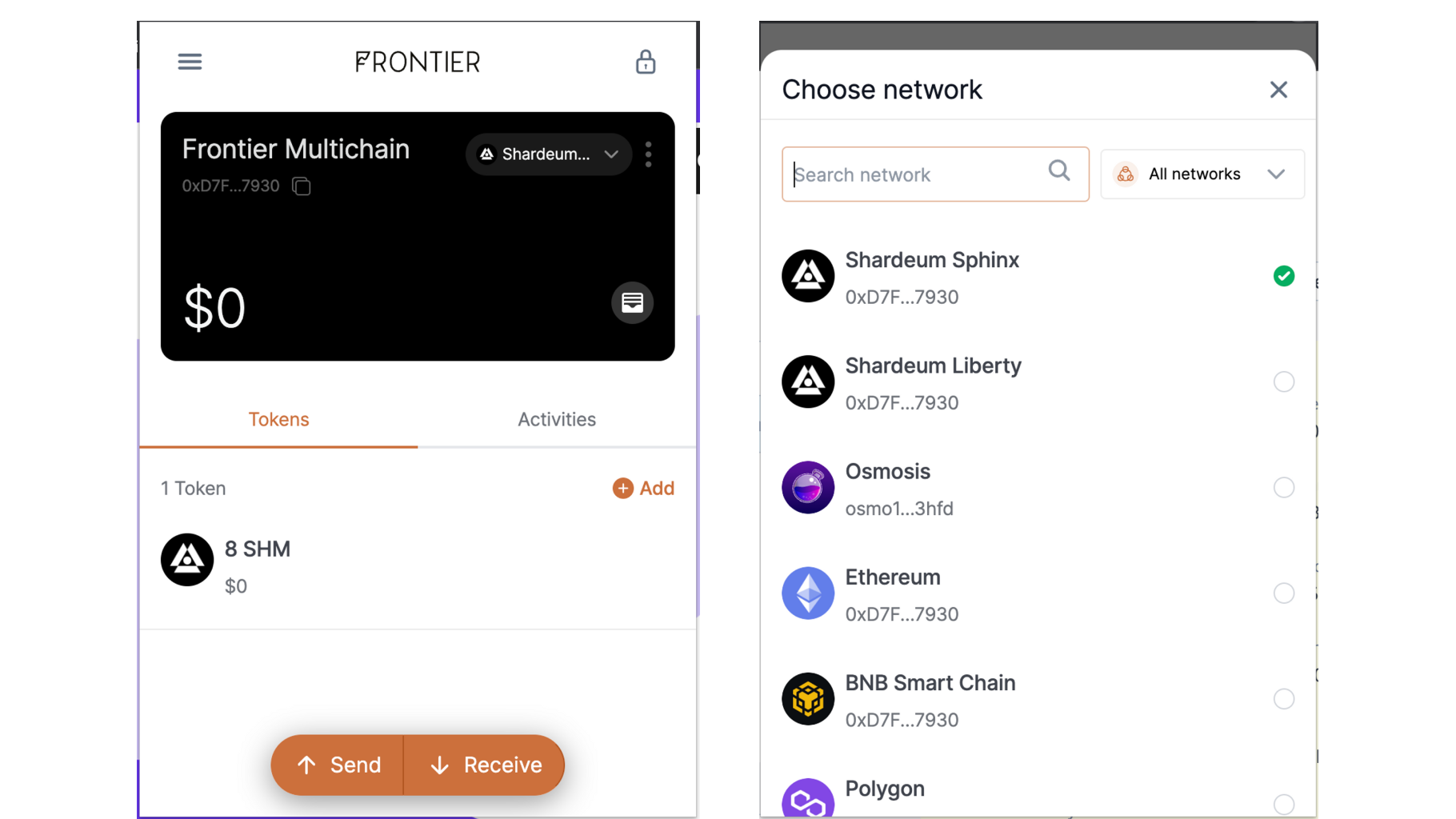 Frontier now supports Shardeum’s alphanet and betanet